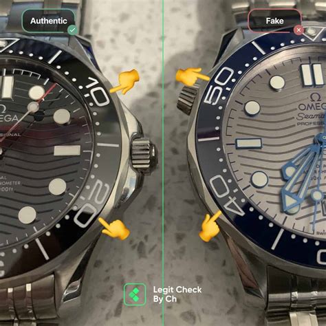 how to spot a fake omega seamaster professional chronometer|omega seamaster watch valve.